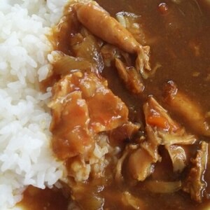 １５分で柔らかチキンカレー